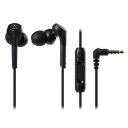 オーディオテクニカ カナル型イヤホン ATH-CKS550XiS BK ブラック
