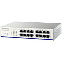 I・O・DATA スイッチングハブ EEE省電力機能搭載 ETX-ESH16NCシリーズ ETX-ESH16NCW ホワイト