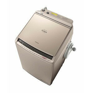 日立 タテ型洗濯乾燥機　（洗濯10．0kg／乾燥5．5kg）「ビートウォッシュ」 BW−DV100C　シャンパン（標準設置無料）