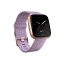Fitbit フィットビット スマートウォッチ Versaスペシャルエディション FB505RGLV−CJK ラベンダー/ローズゴールド L/Sサイズ