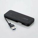 エレコム 外付けSSD/ポータブル/ケーブル収納対応/USB3.1(Gen1)対応 ESD−EC0480GBK(送料無料)
