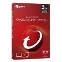 トレンドマイクロ ウイルスバスタークラウド3年版PKG TI...