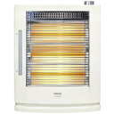 山善 電気ストーブ DSE−KC106−W...
