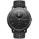NOKIA ウェアラブル端末(ウォッチタイプ)Steel HR Sport - Black HWA03B-40black-sport-all-Asia(送料無料)