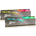 KingMax デスクトップ用メモリ KM-LD4-3200-16GRD(DDR4-3200 288pin LED搭載 8GB 2枚組 デスクトップ用)