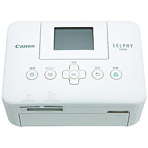 【ポイント2倍】Canon コンパクトフォトプリンター「SELPHY　CP800」 CP800（WH）＜ホワイト＞【送料無料】日本全国送料無料！更に代引き手数料無料！