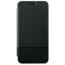 ROA iPhone XS Max 6.5インチ用 EDITION PP FOLIO CASE MV15051I65(ブラ