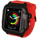 ROOX Apple Watch Series 2 / 3 (42mm) 防塵防水ケース YHDIPCW3L-RD レッド
