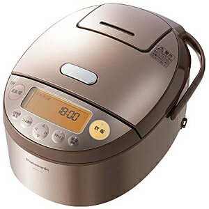 日本全国送料無料！更に代引き手数料無料！Panasonic 圧力IHジャー炊飯器（5．5合炊き） SR−PA101−T　＜ノーブルブラウン＞【送料無料】
