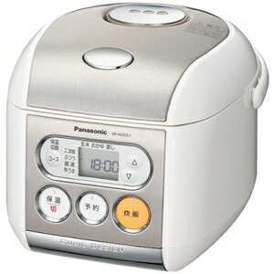 Panasonic 電子ジャー炊飯器（3合炊き） SR−MZ051−W　＜ホワイト＞【送料無料】