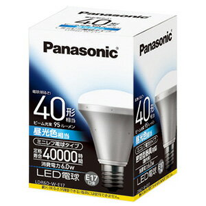 Panasonic LED電球　6．0W　（昼光色相当） LDR6DWE17【送料無料】