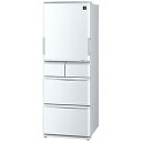 シャープ 5ドア冷蔵庫（384L・どっちもドア） SJ−PW38W−S　＜クリアシルバー＞標準セッティング（設置作業）無料＆安心の長期保証書無料進呈！