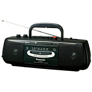 Panasonic ステレオラジオカセットレコーダー RX−FS22A（K）＜ブラック＞...:r-kojima:10090527