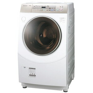 シャープ ドラム式洗濯乾燥機（10．0kg・右開き） ES−V530−NR　＜ゴールド系＞【標準設置無料】