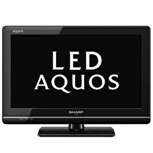 シャープ 19V型ハイビジョンLED液晶テレビ「AQUOS」 LC−19K7−B　＜ブラック系＞【送料無料】