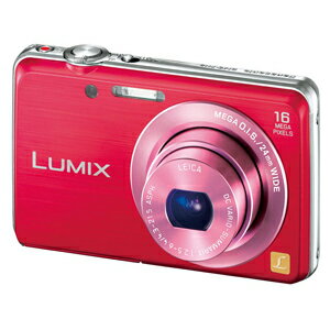 Panasonic デジタルカメラ「LUMIX」 DMC−FH8−R　＜レッド＞【送料無料】