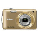 ニコン コンパクトデジタルカメラ「COOLPIX」 COOLPIX　S3300　＜スイートゴールド＞日本全国送料無料！更に代引き手数料無料！