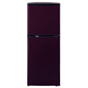 AQUA 2ドア冷蔵庫（137L・右開き） AQR−141A（T）＜ボルドーブラウン＞【標準設置無料】