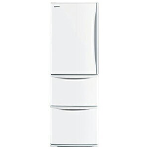 Panasonic 3ドア冷蔵庫（365L・左開き） NR−C37AML−W　＜ホワイト＞【標準設置無料】