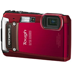 オリンパス コンパクトデジタルカメラ「Tough」 TG−820　＜レッド＞【送料無料】