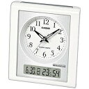 CASIO 置き時計 TQT‐351NJ‐7BJF (ホワイト)