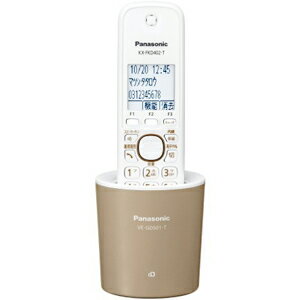 Panasonic コードレス電話機（充電台付親機および子機1台） VE−GDS01DL（T）＜モカ＞【送料無料】