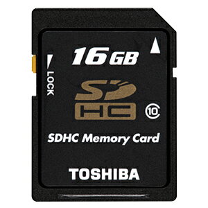 【ポイント2倍】東芝 SDHCメモリカード（16GB）　Class10 SD−GX016G合計3,000円以上で日本全国送料無料！更に代引き手数料も無料。