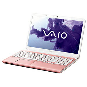 ソニー ノートPC「VAIO　Eシリーズ　14P」 SVE15119FJ（P）＜ピンク＞【送料無料】