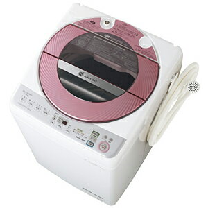 シャープ 全自動洗濯機（8．0kg） ES−GV80M−P＜ピンク系＞お届けから標準セッティング（設置作業）まで無料で承ります。