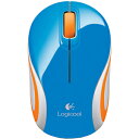 ロジクール ワイヤレス ミニマウス M187BL (ブルー)