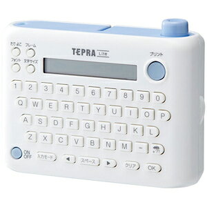 キングジム ラベルライター「テプラ」Lite LR5　（ブルー）