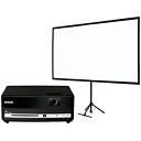 EPSON 「Dreamio」ホームプロジェクター スクリーンセットモデル EH‐DM3S(送料無料)