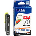 EPSON インクカートリッジ ICBK70 (ブラック)