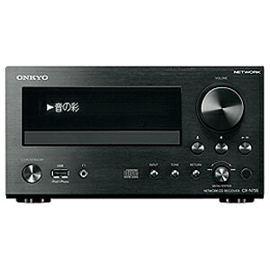 【ポイント2倍】ONKYO ネットワークCDレシーバー CR?N755（B）＜ブラック＞【送料無料】