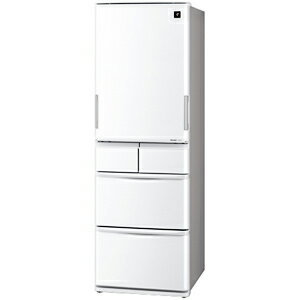 シャープ 5ドア冷蔵庫（424L・どっちもドア） SJ−PW42X−W　＜パールホワイト＞標準セッティング（設置作業）無料＆安心の長期保証書無料進呈！
