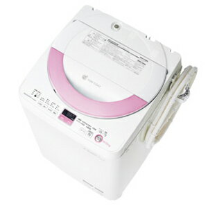 シャープ 全自動洗濯機（6．0Kg） ES−GE60N−P　＜ピンク系＞お届けから標準セッティング（設置作業）まで無料で承ります。