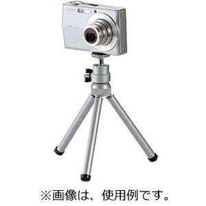 エレコム デジタルカメラスタンド（脚部3段伸長）【シルバー】 DGT−011SV