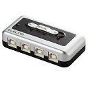 エレコム USB2.0/1.1準拠USB切替器「4回路」 U2SW‐T4