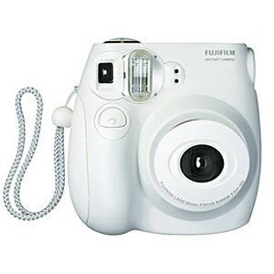 FUJIFILM instax　mini7S（インスタックス　ミニ　7S）「チェキ」 instax　mini7S＜ホワイト＞【送料無料】