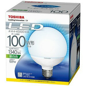 東芝 LED電球（ボール電球形）【一般電球タイプ】 LDG11N−H／100W...:r-kojima:10227558