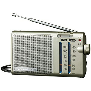 Panasonic FM／AM　2バンドレシーバー RF−U150A（S）＜シルバー＞