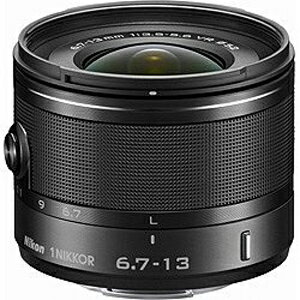 ニコン 1　NIKKOR　VR　6．7−13mm　f／3．5−5．6（ブラック） 1N　VR6．7‐13　BK（送料無料）