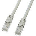 サンワサプライ カテゴリー6対応 クロスLANケーブル (ライトグレー・2.0m) KB‐T6L‐02CK (ライトグレー)
