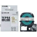 キングジム 透明ラベルテープ 「テプラPRO」(金文字/9mm幅) ST9Z (透明)