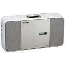 東芝 TOSHIBA 「ワイドFM対応」CDラジオ(ラジオ+CD) TY-C300(N)サテンゴールド