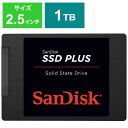 サンディスク 内蔵SSD SATA接続 SSD PLUS SDSSDA-1T00-J26