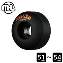 POWELL/パウエル WHEEL MINILOGO S-3 BLK 51-54mm PWW092 スケボー