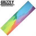 スケボー デッキテープ GRIZZLY グリズリー GRIP TAPE WATER TIE DYE CUTOUT グリップテープ スケートボード