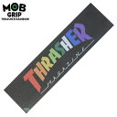 スケボー デッキテープ モブグリップ MOB GRIP THRASHER RAINBOW スケートボード 滑り止め【クエストン】