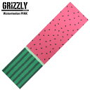 スケボー デッキテープ グリズリー GRIZZLY Watermelon PINK GRIPTAPE グリップテープ スケートボード【クエストン】